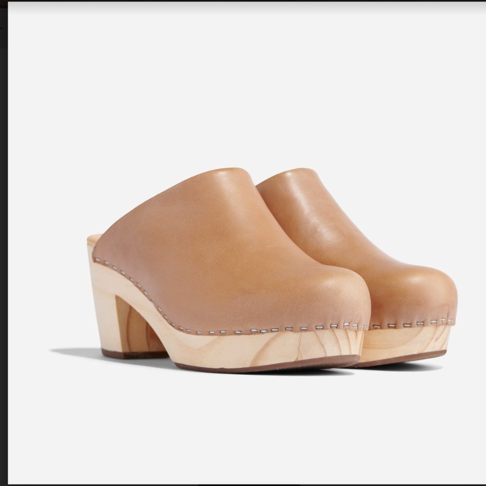 Nisolo All Day Clogs - Almond Size 11